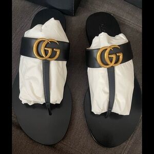Gucci Marmont GG Thong Sandal